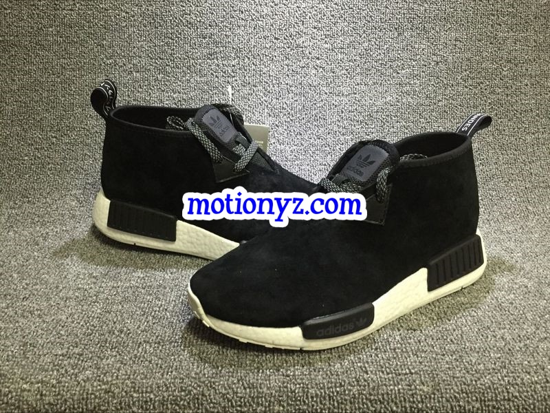 Real Boost Adidas NMD Chukka Core Black